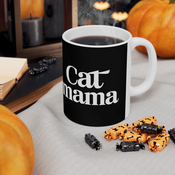 Cat Mama Mug | Cat Gift | Cat Coffee Mug | Cat Gift Ideas Mug 11oz