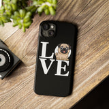 Love Pugs Slim iPhone Case | Cute Pug iPhone Case Love Pugs Slim iPhone Case | Cute Pug iPhone Case