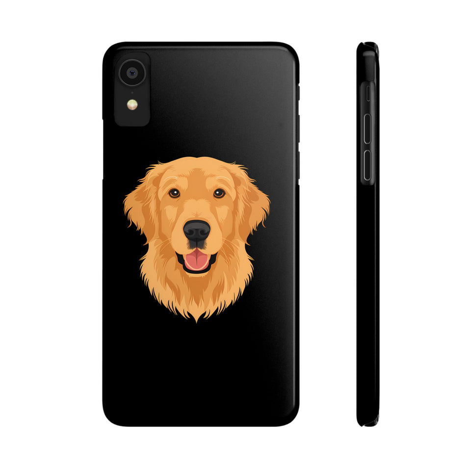 Premium Golden Retriever iPhone Case | Golden Retriever Gifts Slim Phone Cases
