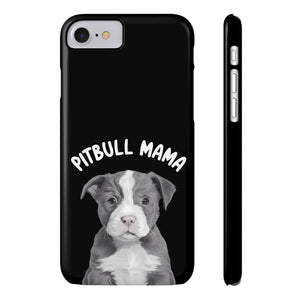 Premium Pitbull Mama iPhone Case | Pitbull Gifts Slim Phone Cases Premium Pitbull Mama iPhone Case | Pitbull Gifts Slim Phone Cases
