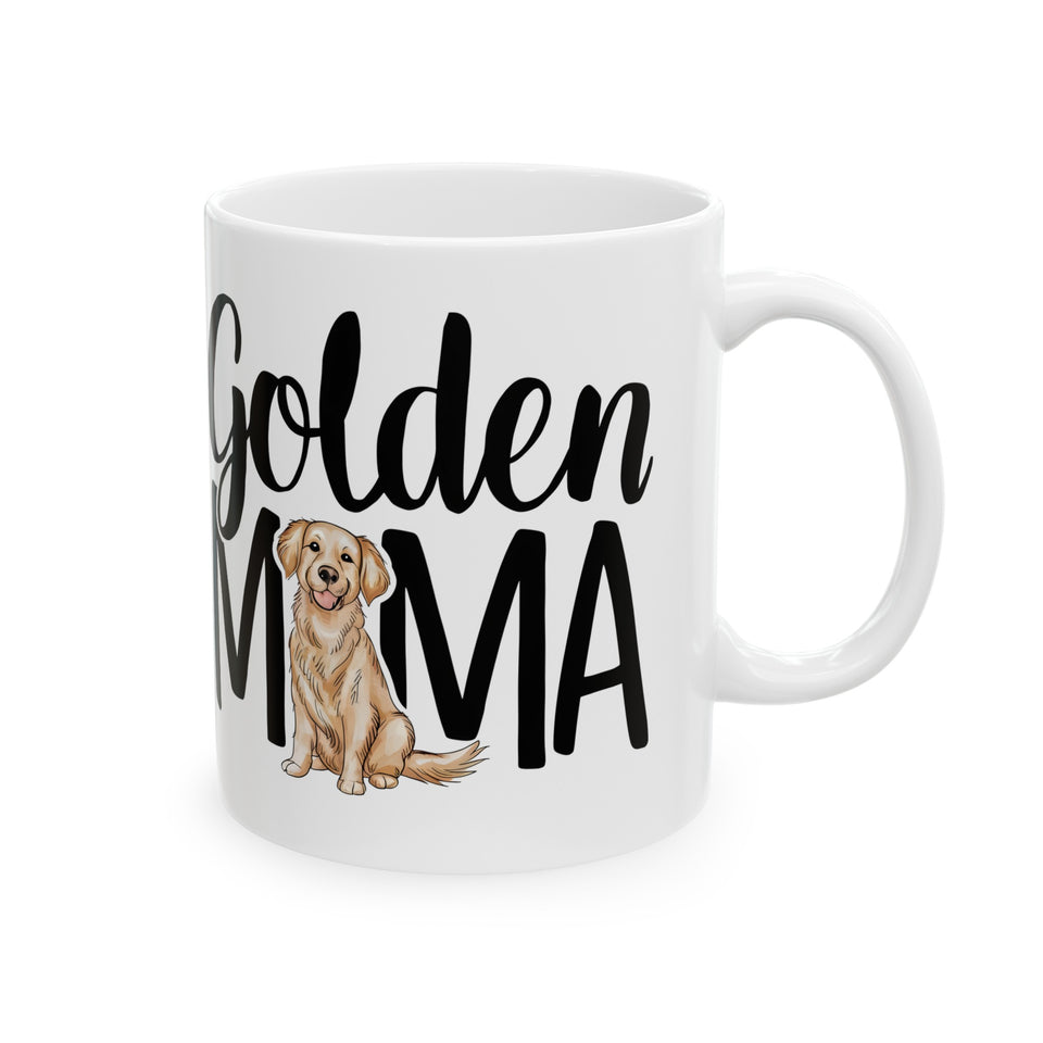 Golden Mama Mug Golden Retriever Gift | Golden Retriever Coffee Mug | Golden Retriever Gift Ideas Mug 11oz