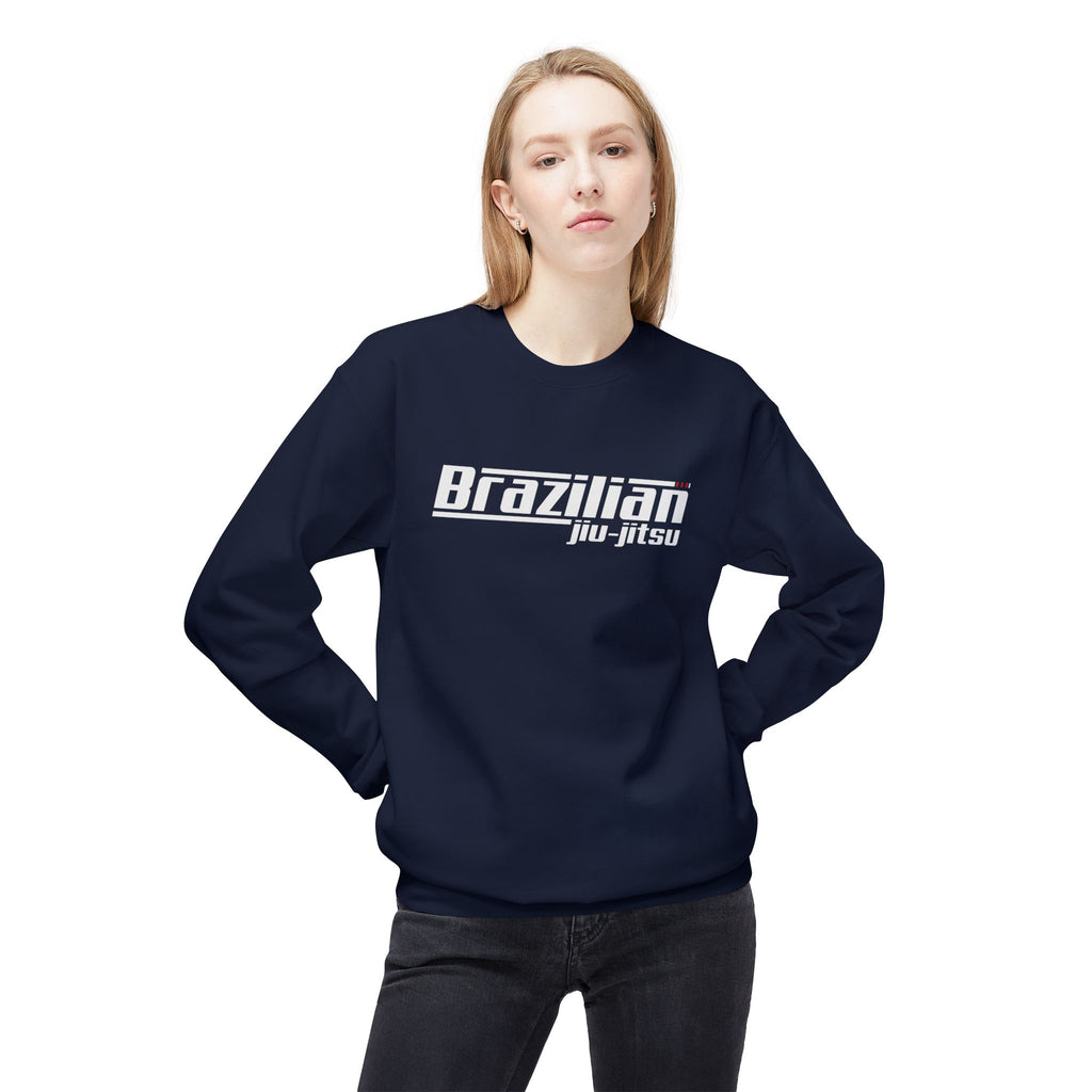 Brazilian Jiu Jitsu Belt BJJ Unisex Midweight Softstyle Fleece Crewneck Sweatshirt