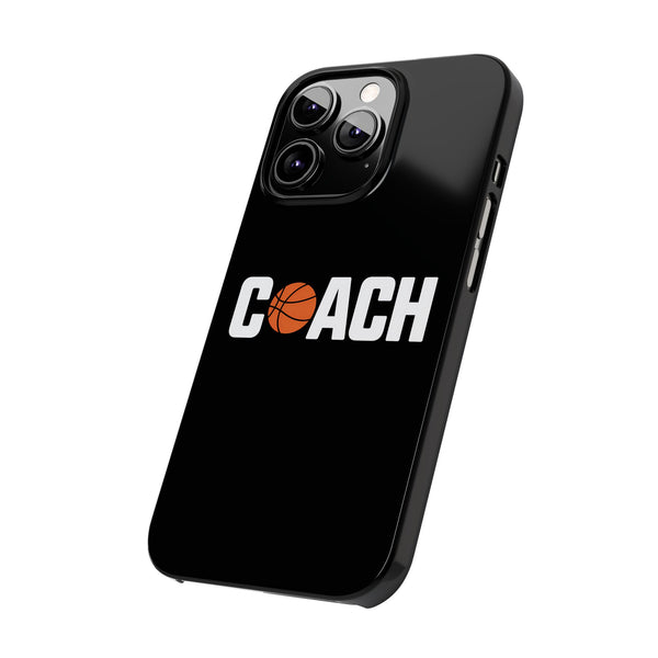 Premium Basketball Coach iPhone Case | Basketball Coach Gifts Slim Phone Cases
