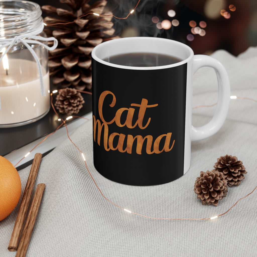 Cat Mama Mug | Cat Gift | Cat Coffee Mug | Cat Gift Ideas Mug 11oz