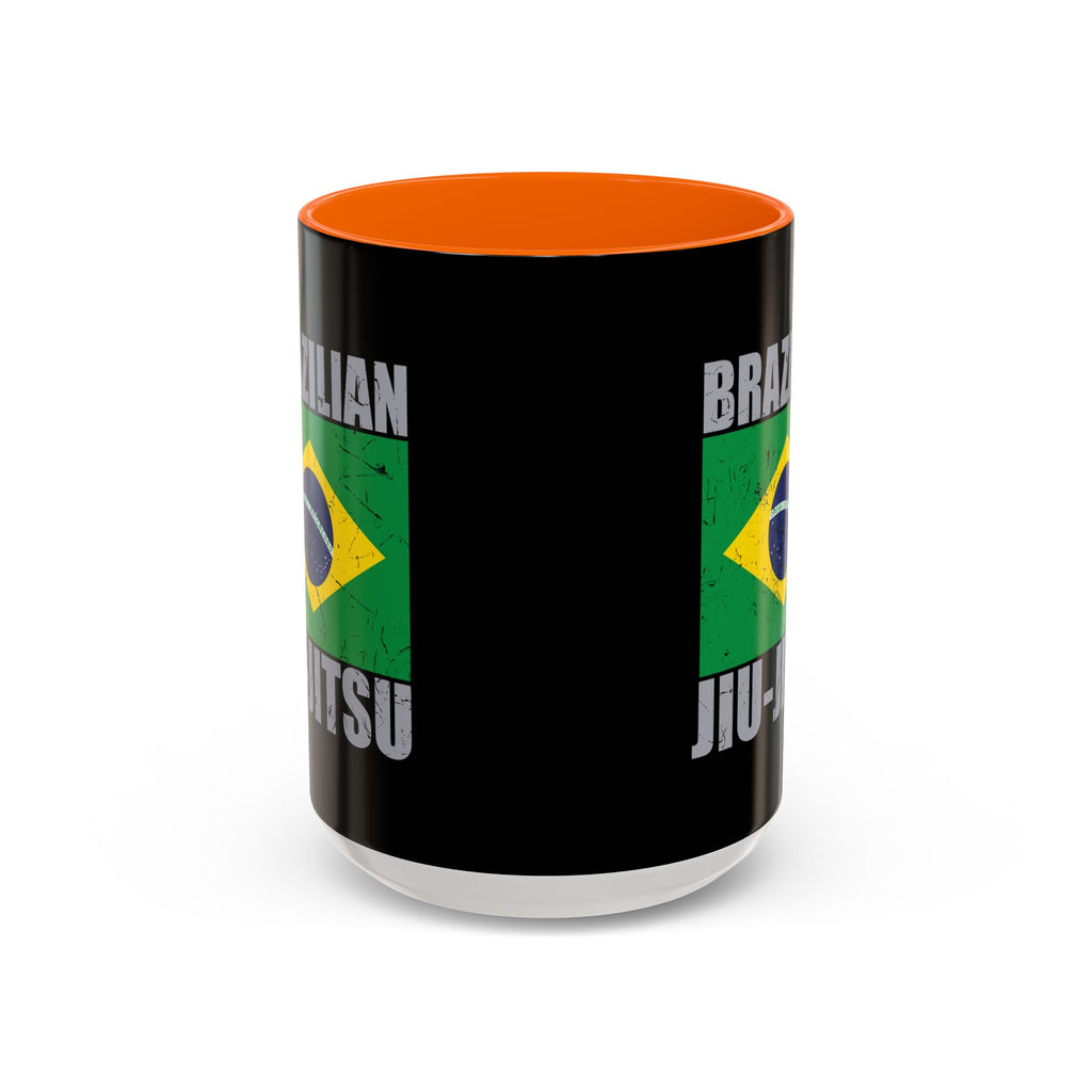 Brazilian Jiu Jitsu Flag 2 | BJJ Accent Coffee Mug