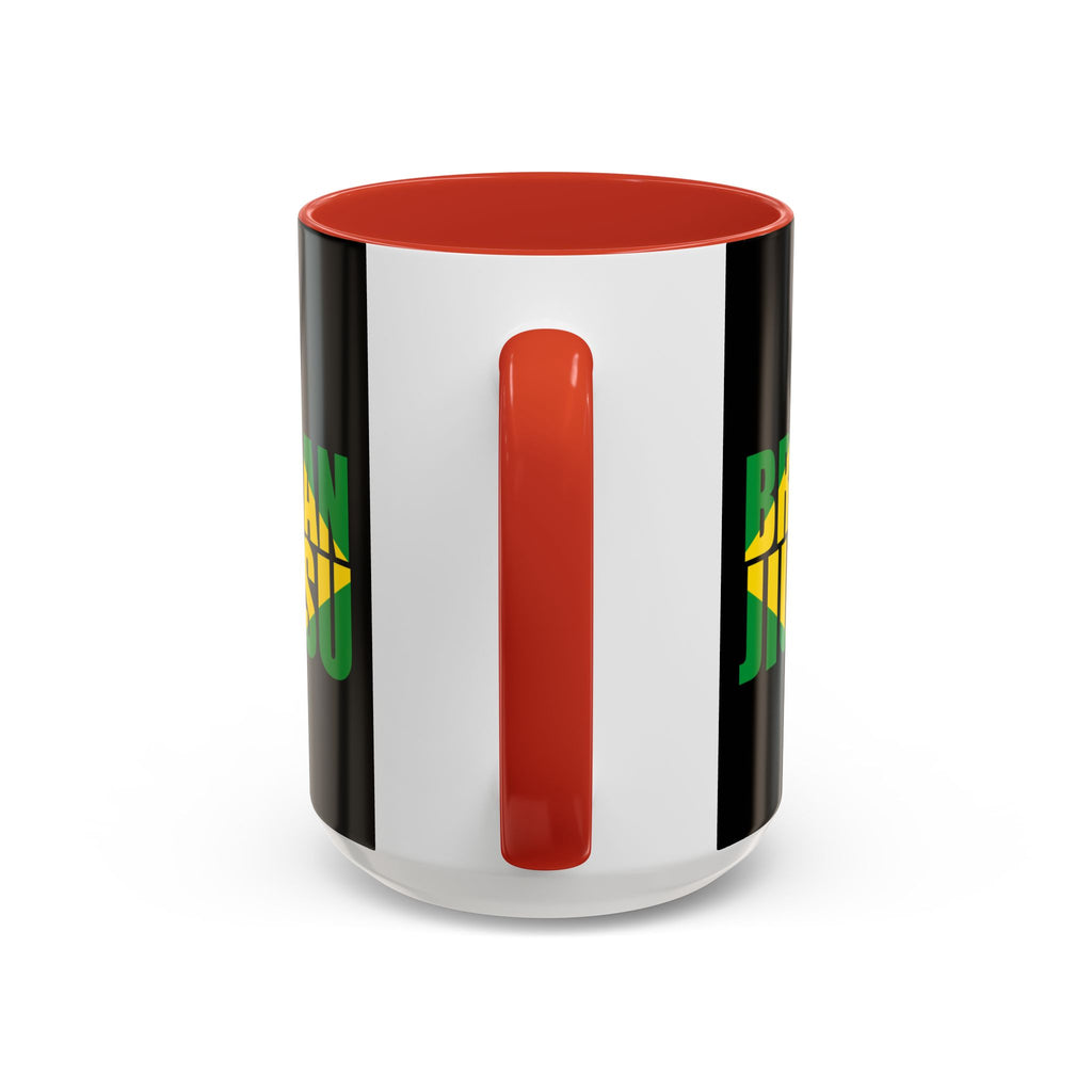 Brazilian Jiu Jitsu Flag 3 | BJJ Accent Coffee Mug