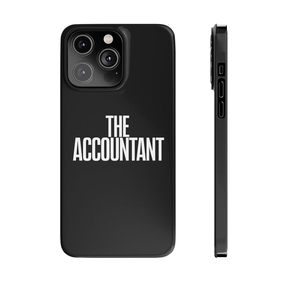 Premium The Accountant iPhone Case | Accountant Gifts Slim Phone Cases