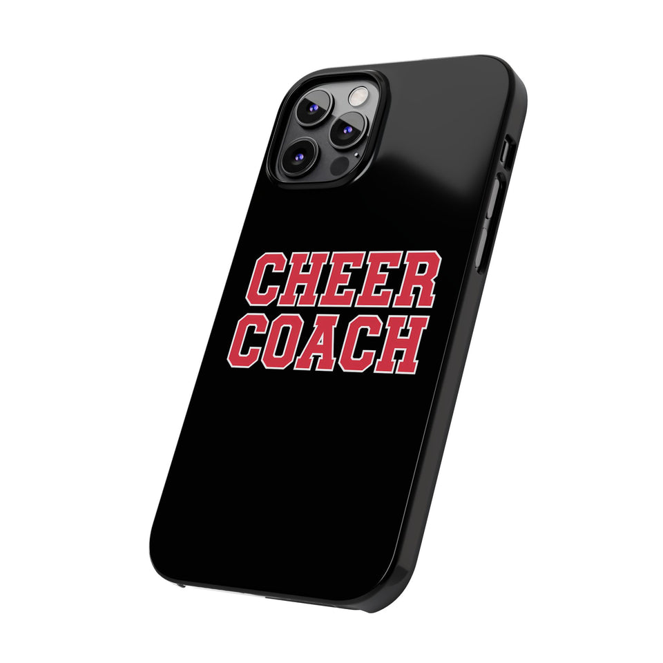 Premium Cheer Coach iPhone Case | Cheer Coach Gifts Slim Phone Cases