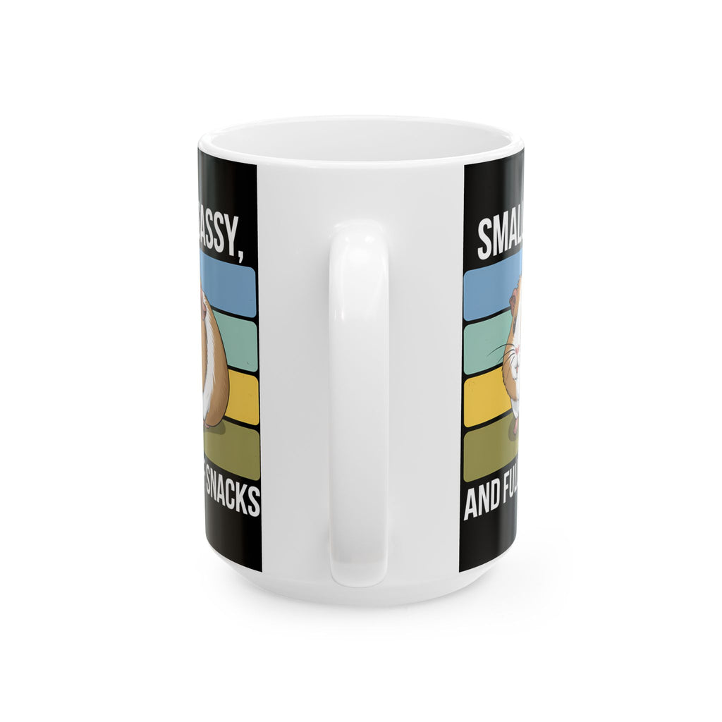Guinea Pig Mug - Small, Sassy, and Full of Snacks Cute Guinea Pig Mug 2