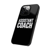 Premium Assistant Coach iPhone Case | Assistant Coach Gifts Slim Phone Cases Premium Assistant Coach iPhone Case | Assistant Coach Gifts Slim Phone Cases