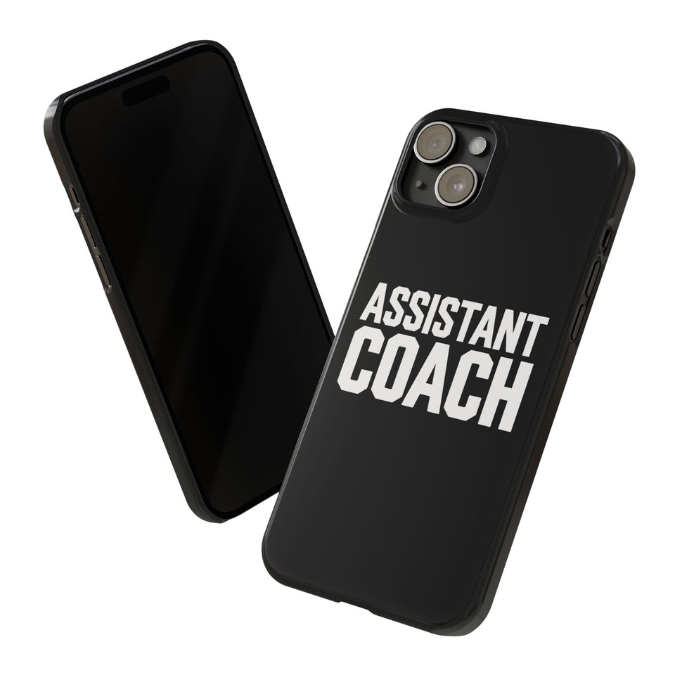 Premium Assistant Coach iPhone Case | Assistant Coach Gifts Slim Phone Cases
