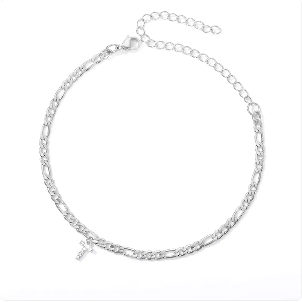Vintage A-Z Letter Pendant Necklace