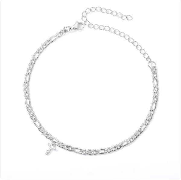 Vintage A-Z Letter Pendant Necklace