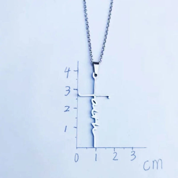 Jesus Faith Christian Necklace | Empowerment Faith Necklace