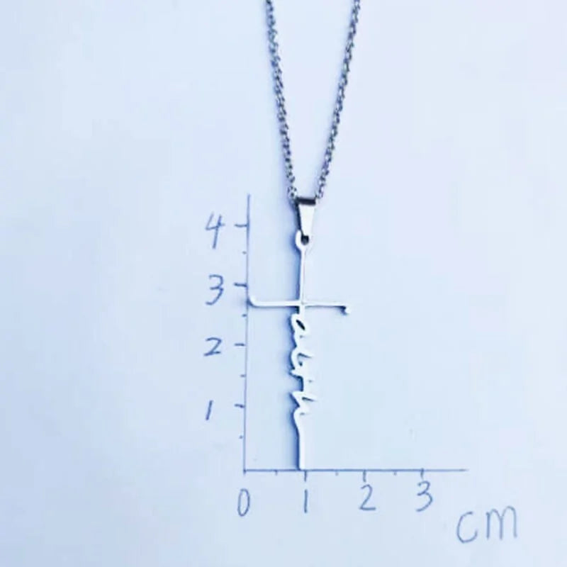 Jesus Faith Christian Necklace | Empowerment Faith Necklace