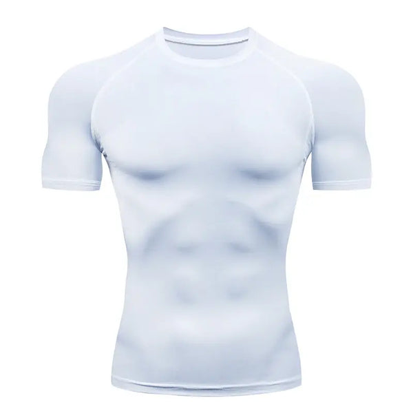 Men's Running Gym Compression T-shirt