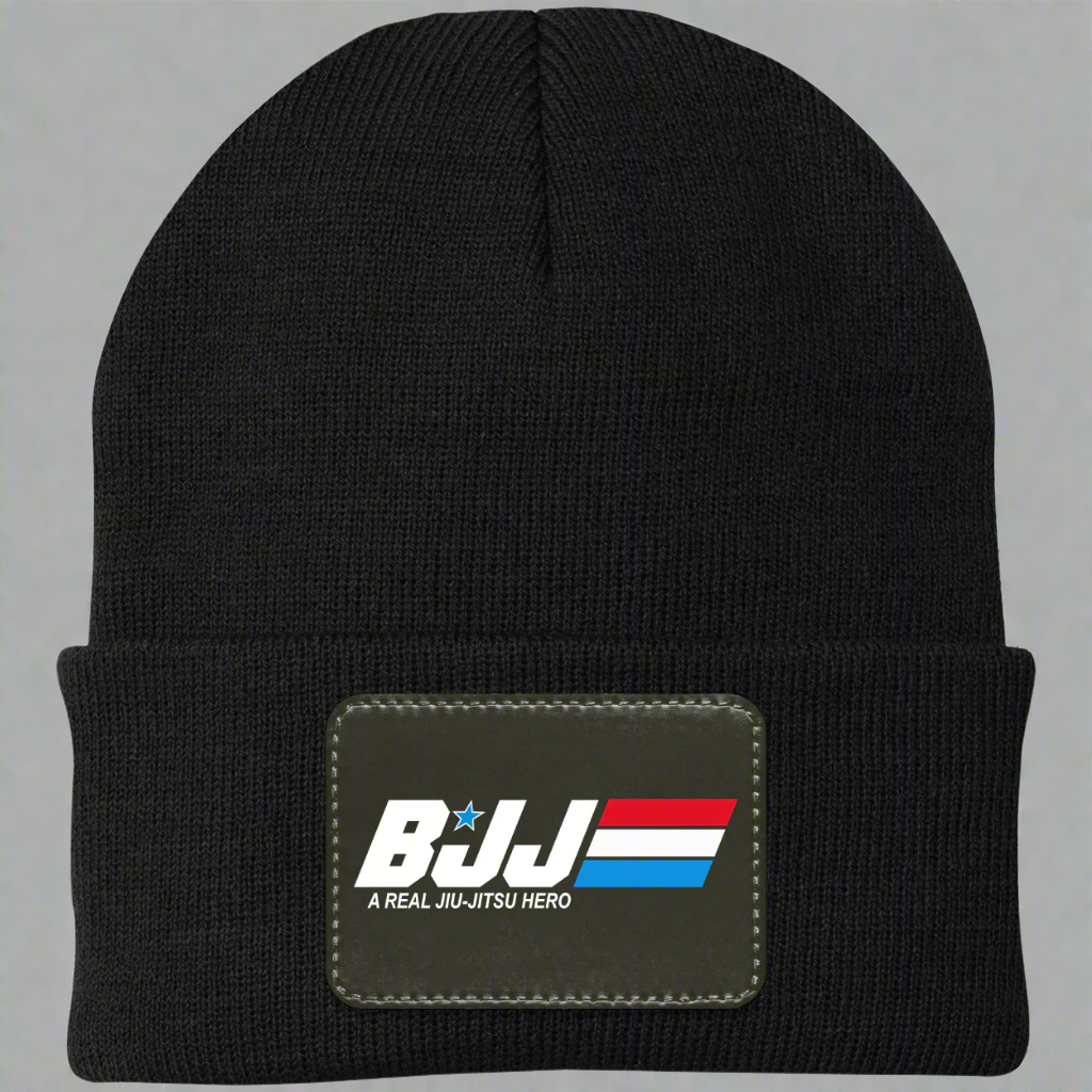 BJJ A Real Jiu Jitsu Hero BJJ Acrylic Beanie Main image