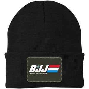 BJJ A Real Jiu Jitsu Hero BJJ Acrylic Beanie