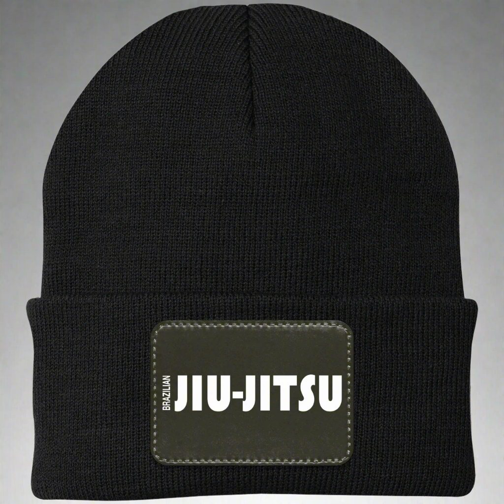 Brazilian Jiu Jitsu Slogan BJJ Acrylic Beanie Main image