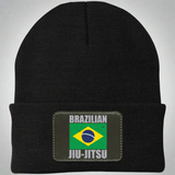 Brazilian Jiu Jitsu Flag 2 BJJ Acrylic Beanie Brazilian Jiu Jitsu Flag 2 BJJ Acrylic Beanie