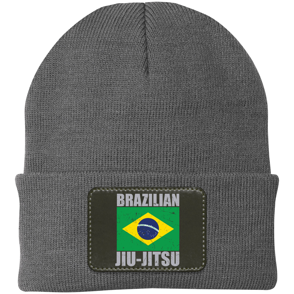 Brazilian Jiu Jitsu Flag 2 BJJ Acrylic Beanie