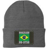 Brazilian Jiu Jitsu Flag 2 BJJ Acrylic Beanie Brazilian Jiu Jitsu Flag 2 BJJ Acrylic Beanie