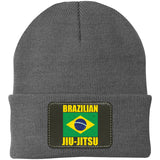 Brazilian Jiu Jitsu Flag 3 BJJ Acrylic Beanie Brazilian Jiu Jitsu Flag 3 BJJ Acrylic Beanie