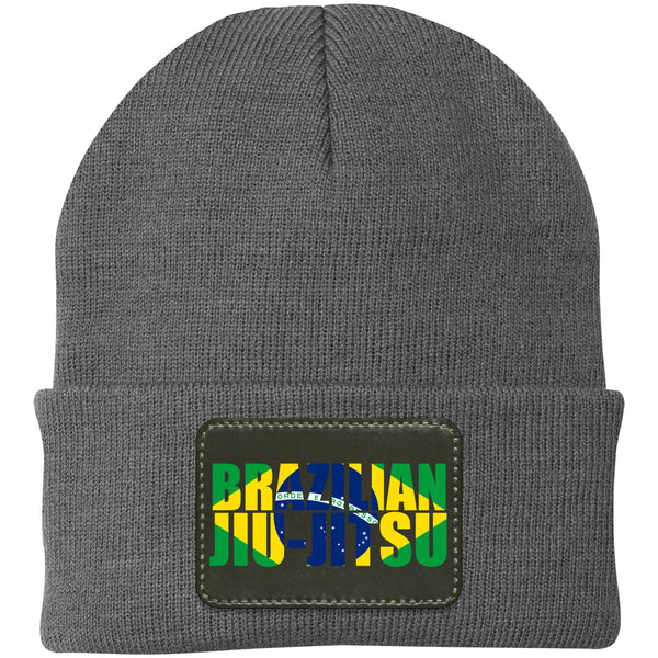 Brazilian Jiu Jitsu Flag BJJ Acrylic Beanie