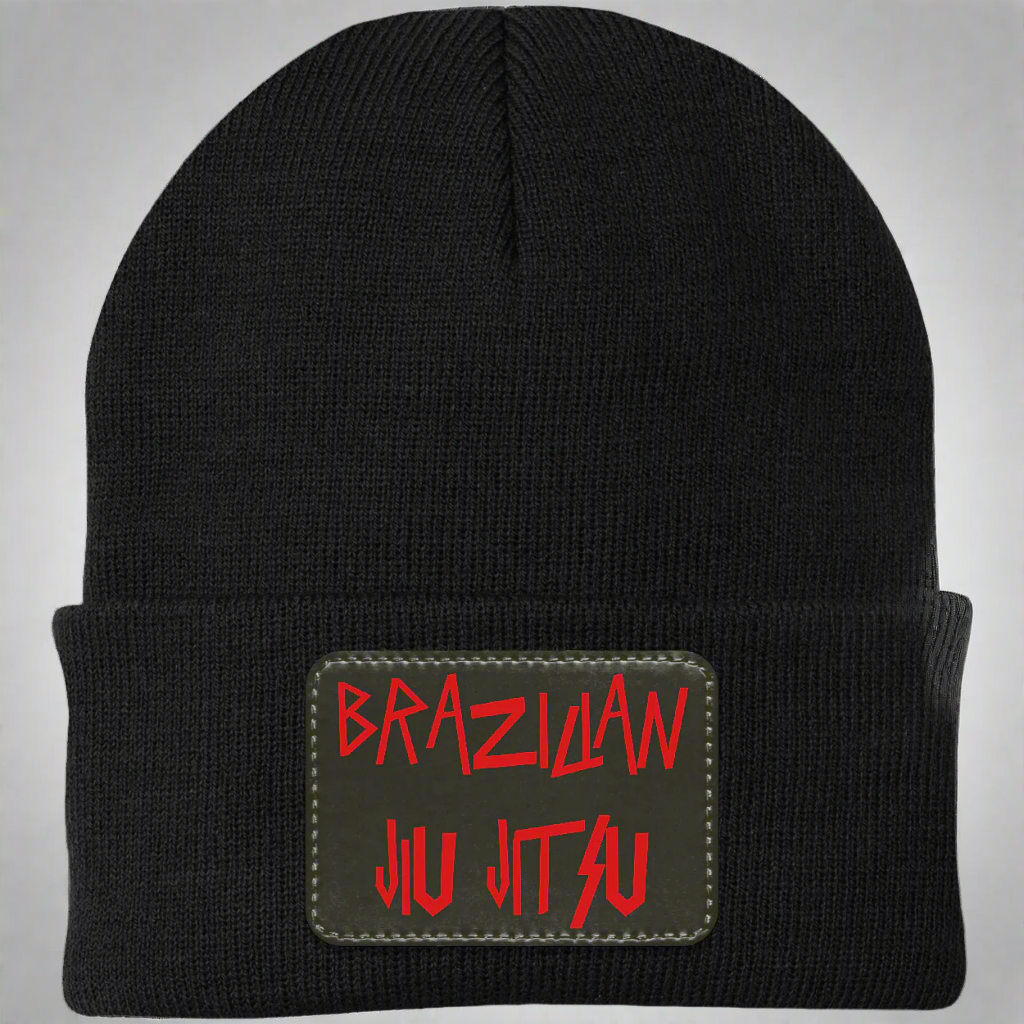 Brazilian Jiu Jitsu Slay BJJ Acrylic Beanie Main image