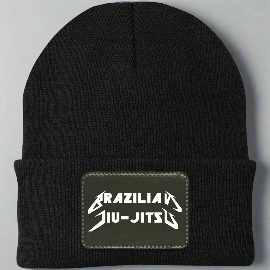 Brazilian Jiu Jitsu Metal BJJ Acrylic Beanie Main image