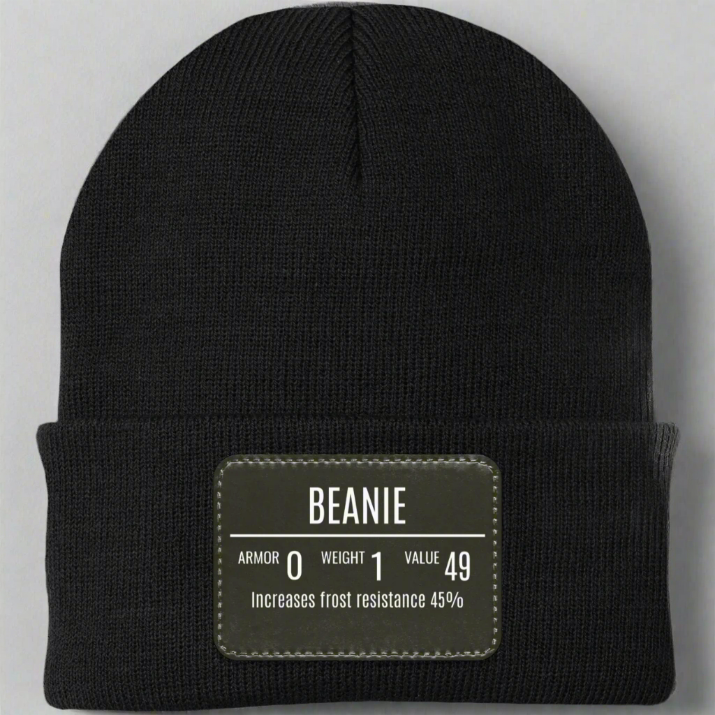 Fantasy RPG Beanie | RPG Gift | Fantasy Role Playing Game Beanie Main image