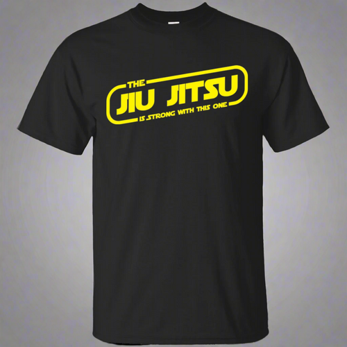 The Jiu Jitsu Is Strong With This One BJJ Brazilian Jiu Jitsu T-Shirt