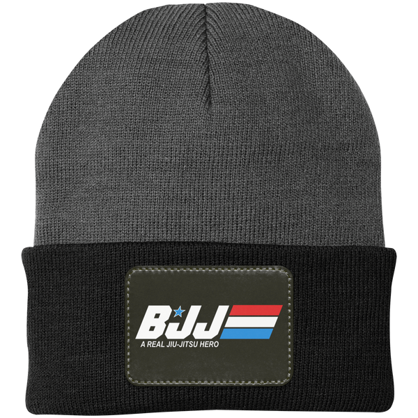 BJJ A Real Jiu Jitsu Hero BJJ Acrylic Beanie | Brazilian Jiu Jitsu Hat
