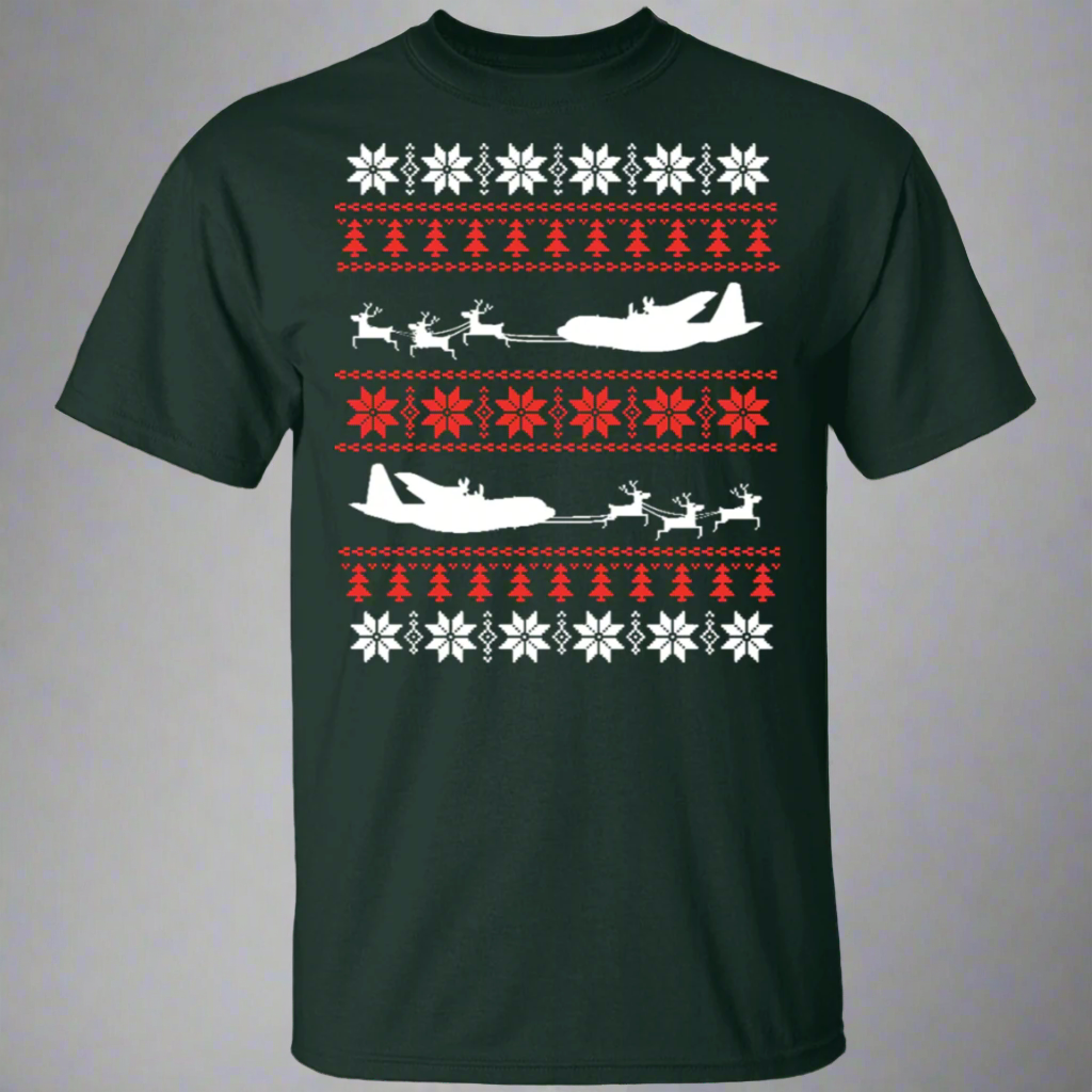 Pilot Funny Christmas Sweater Xmas T-Shirt