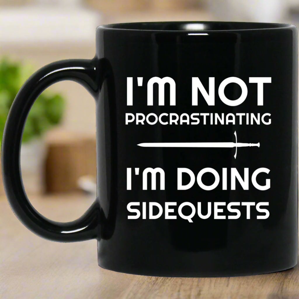 I'm Not Procrastinating I'm Doing Side Quests 11 oz Mug Main image