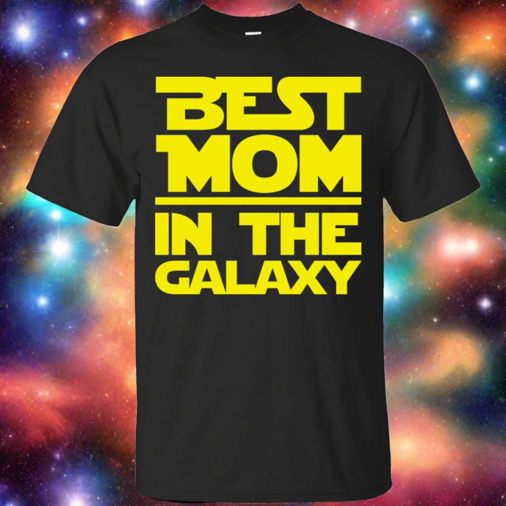 Best Mom In The Galaxy T-Shirt Main image