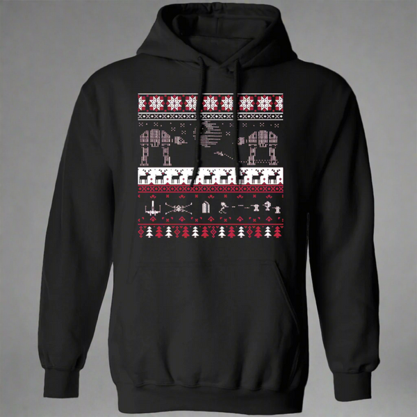 Sci-Fi Ugly Xmas Sweater Christmas Hoodie