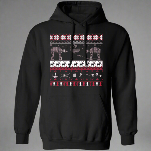 Sci-Fi Ugly Xmas Sweater Christmas Hoodie