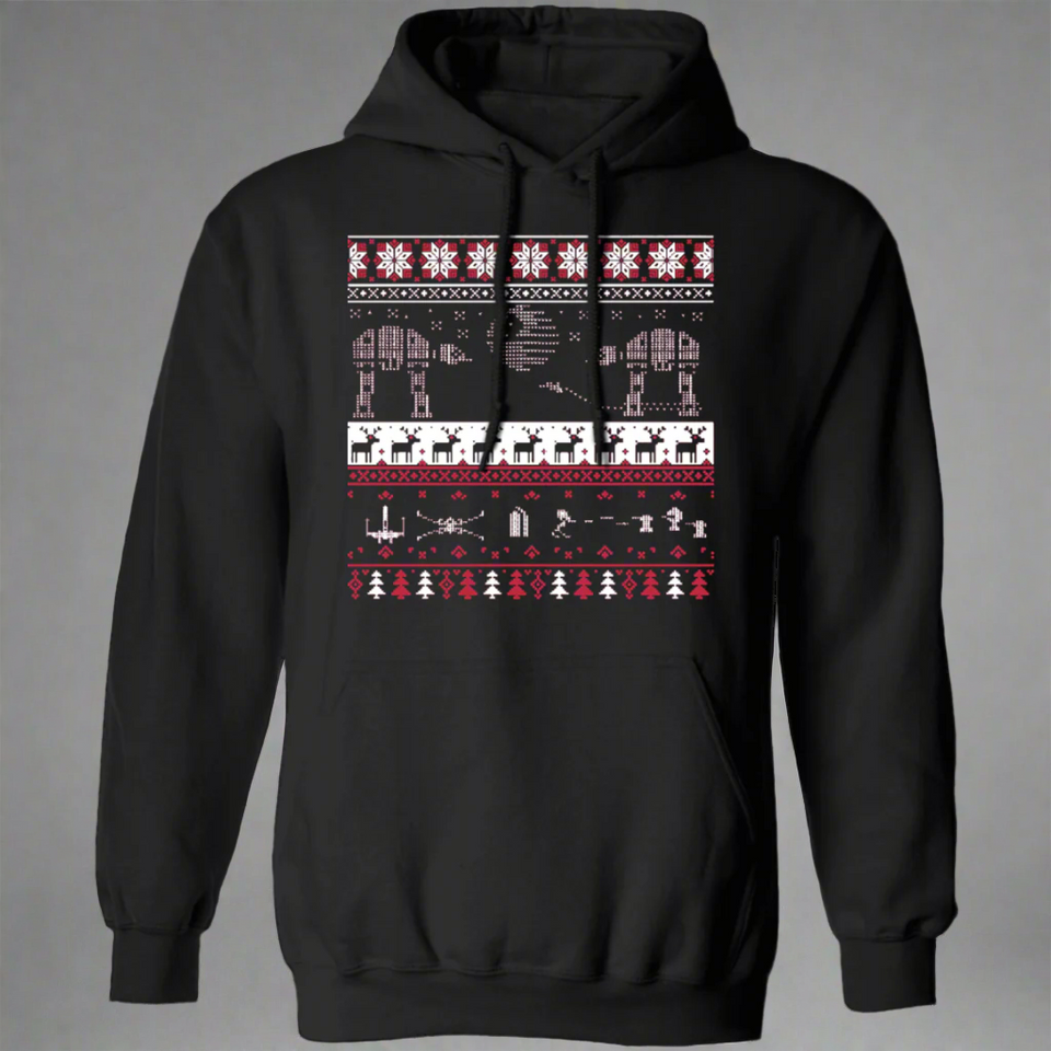 Sci-Fi Ugly Xmas Sweater Christmas Hoodie