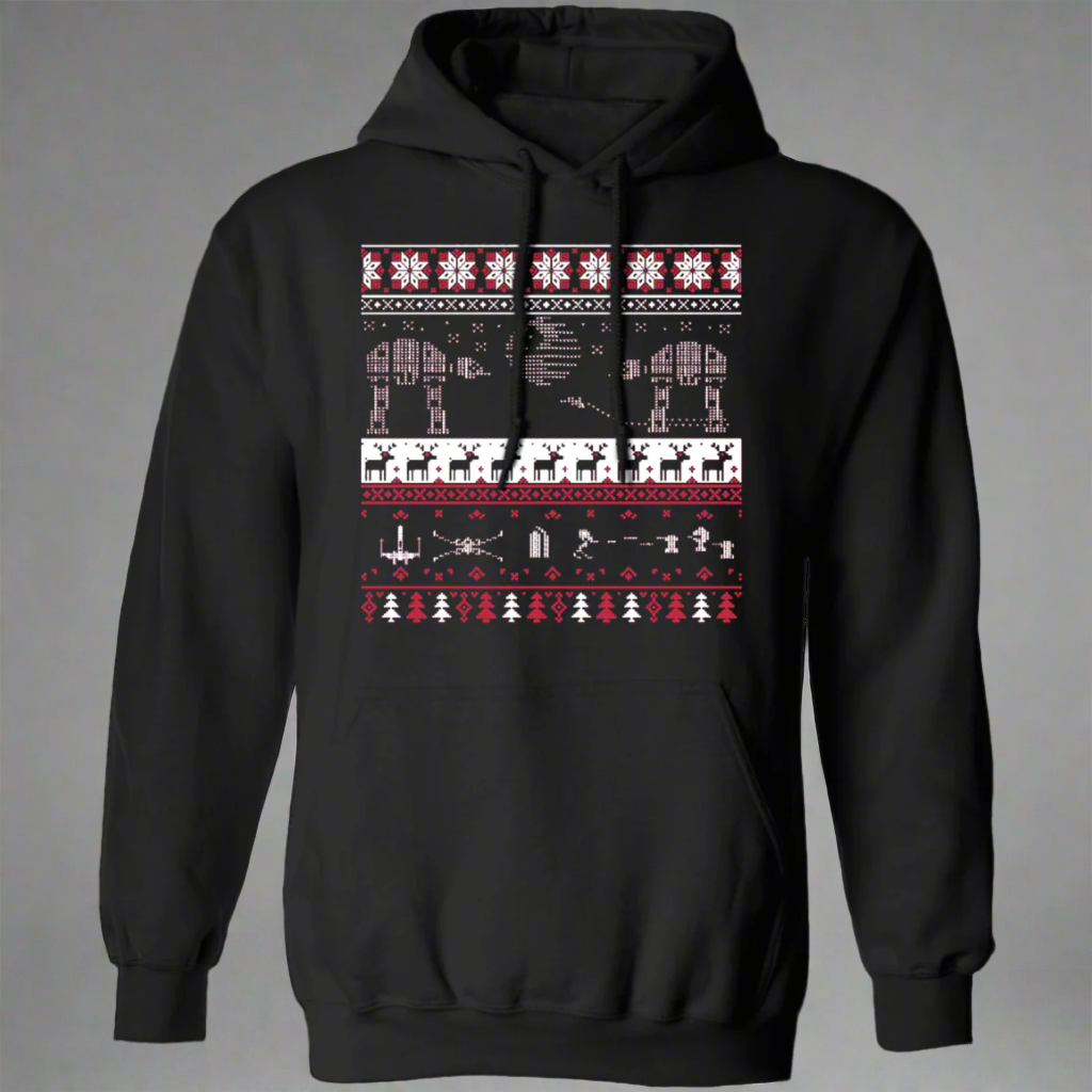 Sci-Fi Ugly Xmas Sweater Christmas Hoodie