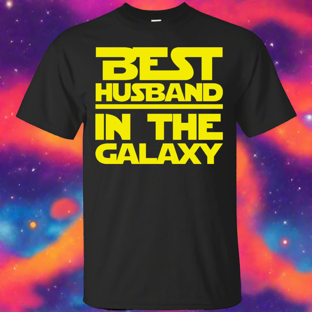 Best Husband In The Galaxy Shirt Main image
