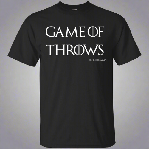 Game Of Throws Brazilian Jiu Jitsu Judo MMA T-Shirt