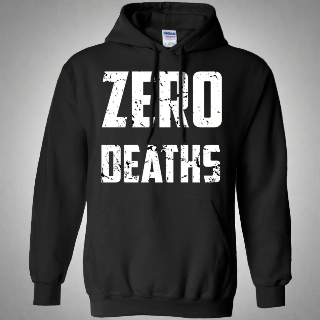 Zero Deaths Video Game Pullover Hoodie 8 oz.