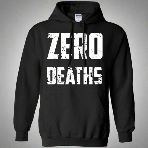 Zero Deaths Video Game Pullover Hoodie 8 oz.