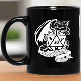 Dragon Fantasy RPG Dice Mug | Dungeon Master Mug | Tabletop RPG | Tabletop Games | RPG Mug | Role Playing Game Mug 11 oz. Black Mug Dragon Fantasy RPG Dice Mug | Dungeon Master Mug | Tabletop RPG | Tabletop Games | RPG Mug | Role Playing Game Mug 11 oz. Black Mug