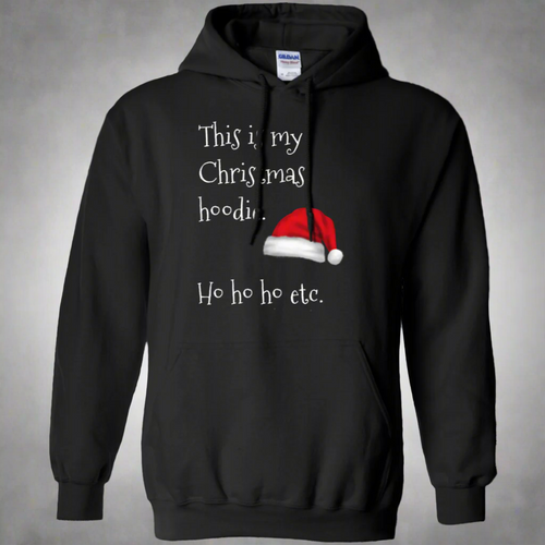 This Is My Christmas Hoodie Xmas Holidays Pullover Hoodie 8 oz.