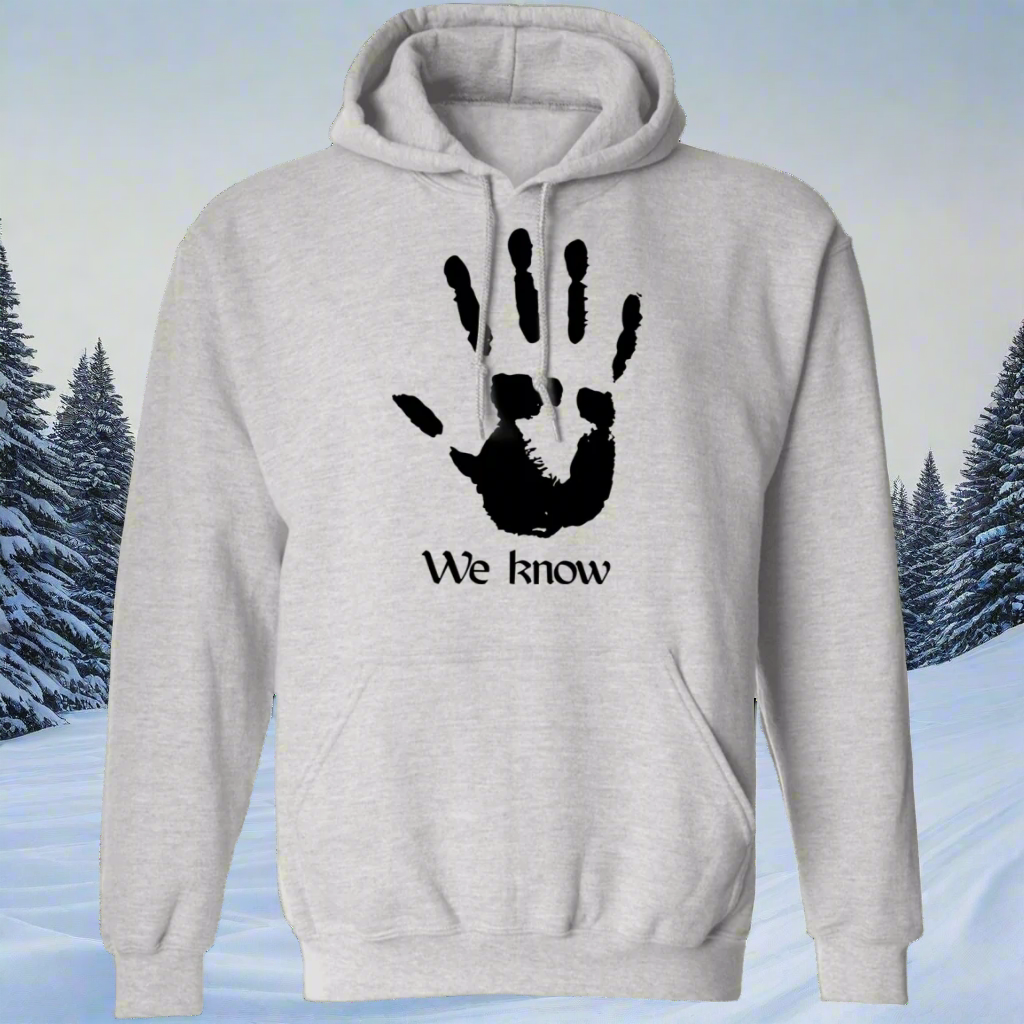 Dark Brotherhood We Know 3 Light Hoodie Main image