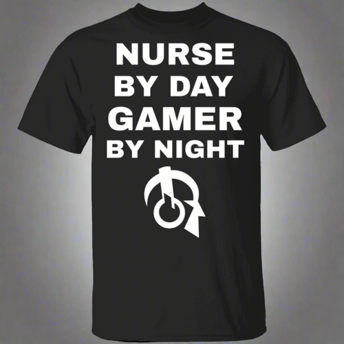 Nurse By Day Gamer By Night T-Shirt
