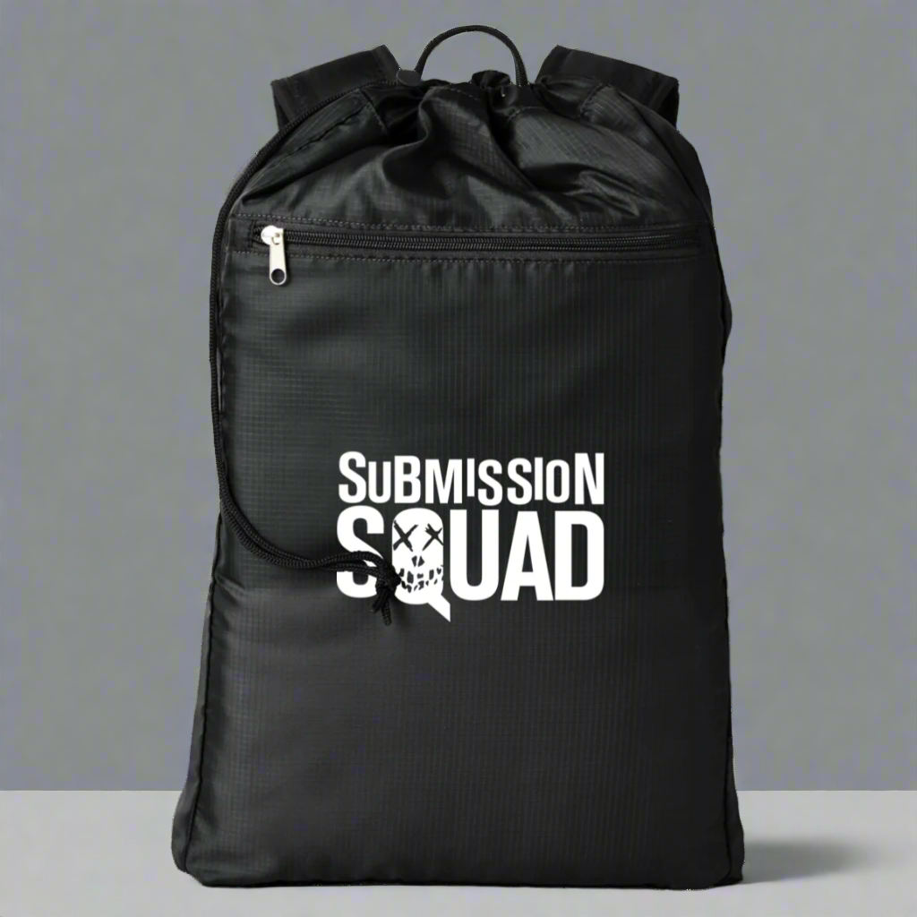 Brazilian Jiu Jitsu Submission Squad BJJ Backpack | BJJ Cinchback Backpack Main image