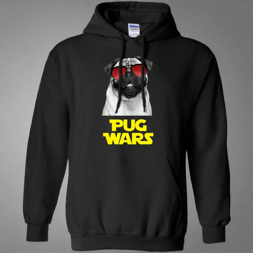 Pug Wars Return Of The Pug Pullover Hoodie 8 oz. Main image